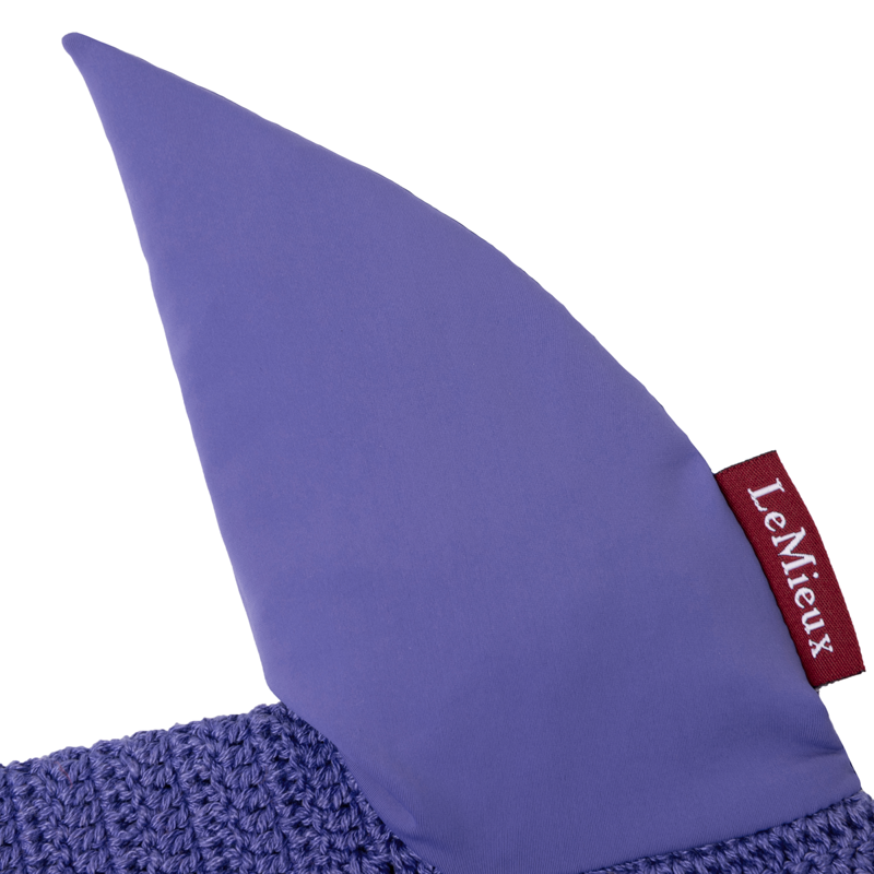 LeMieux Classic Lycra Fly Hood - Bluebell-2