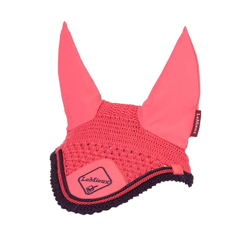 LeMieux Classic Lycra Fly Hood - Papaya