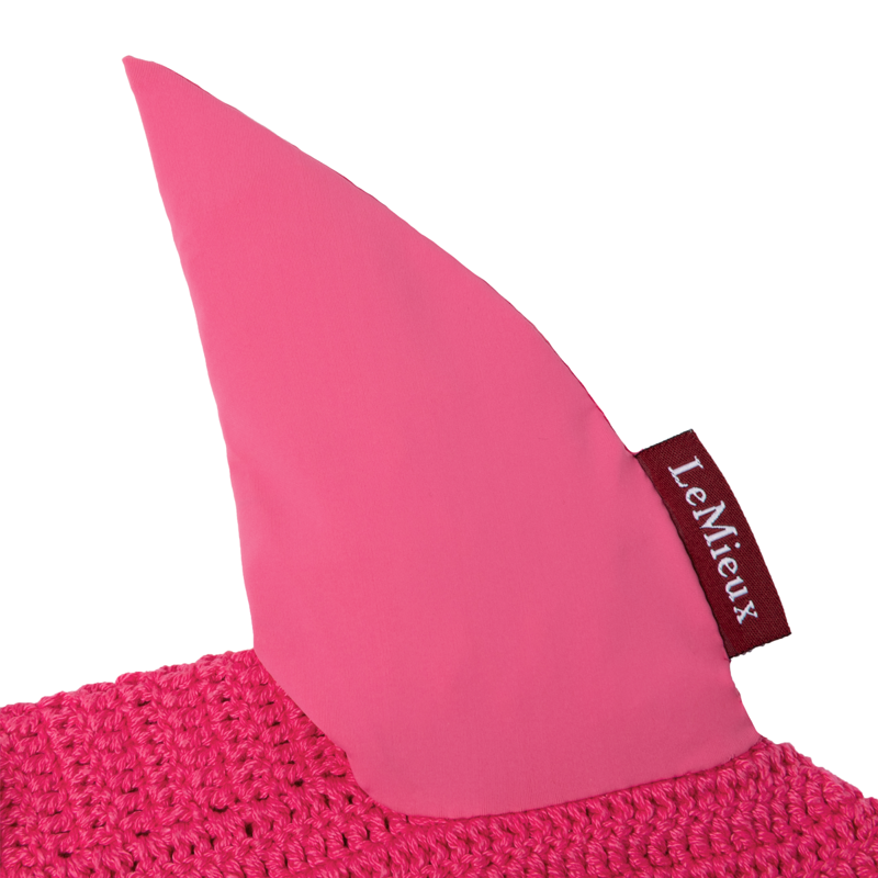 LeMieux Classic Lycra Fly Hood - Watermelon-2