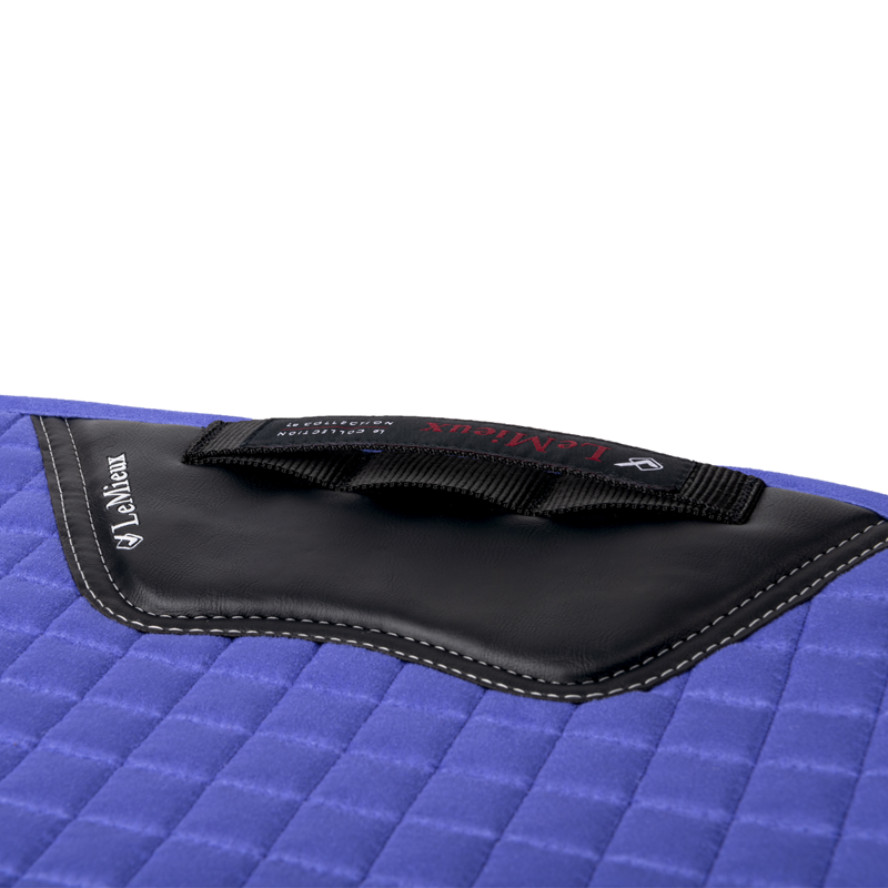 LeMieux Suede Dressage Square - Bluebell-3