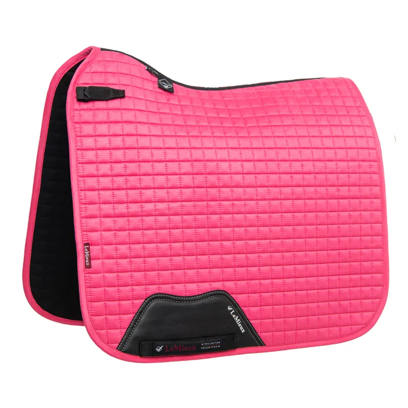 LeMieux Suede Dressage Square - Watermelon