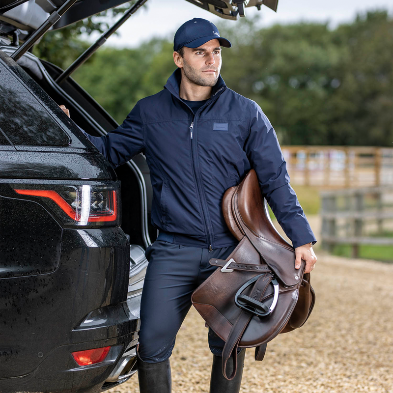 LeMieux Elite Mens Crew Jacket - Navy-4