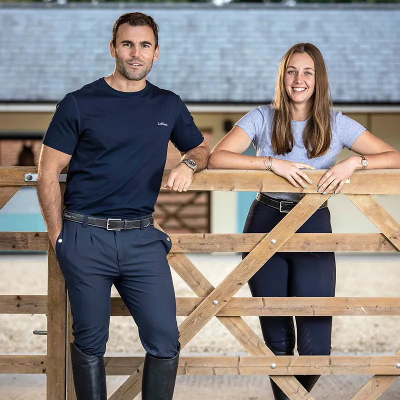 LeMieux Elite Mens T-Shirt - Navy-3