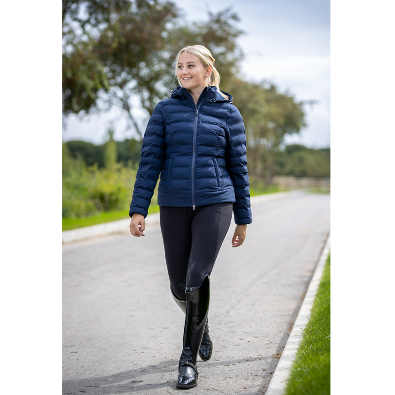 LeMieux Elize Waterproof Puffer Jacket - Navy-5