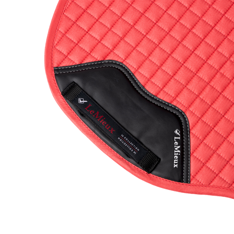 LeMieux Suede GP Square - Papaya-2