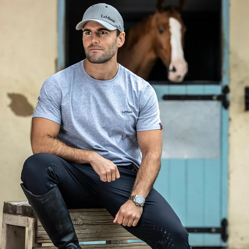 LeMieux Elite Mens T-Shirt - Grey-4