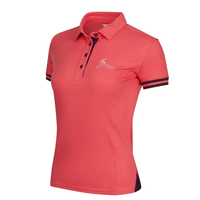 My LeMieux Polo Shirt - Papaya -1