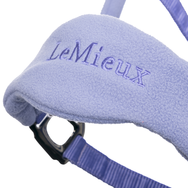 LeMieux Vogue Fleece Headcollar and Leadrope - Bluebell-3
