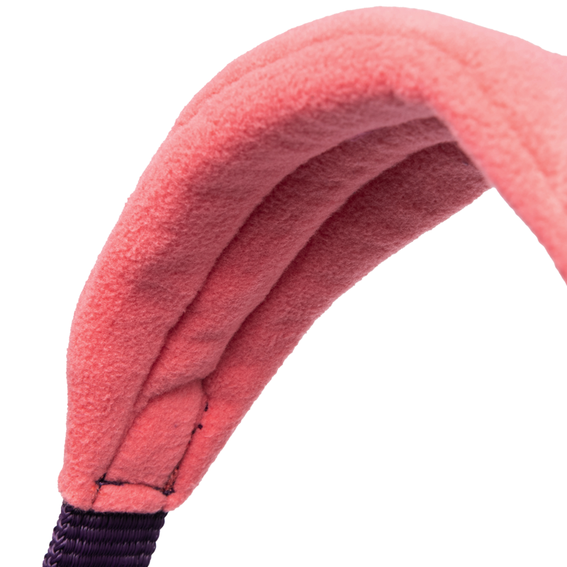 LeMieux Vogue Fleece Headcollar and Leadrope - Papaya-3