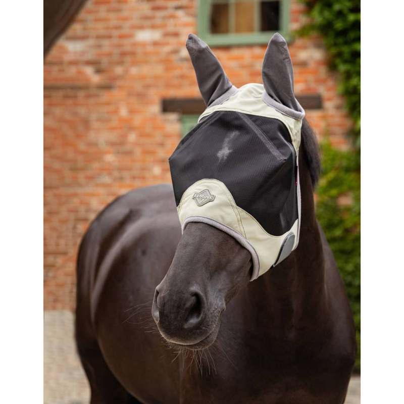 LeMieux Visor-Tek Half Fly Mask - Fern-1