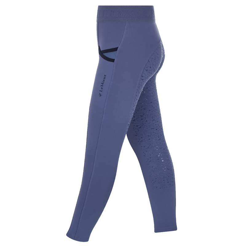 LeMieux Mini Pull On Breech - Jay Blue-1