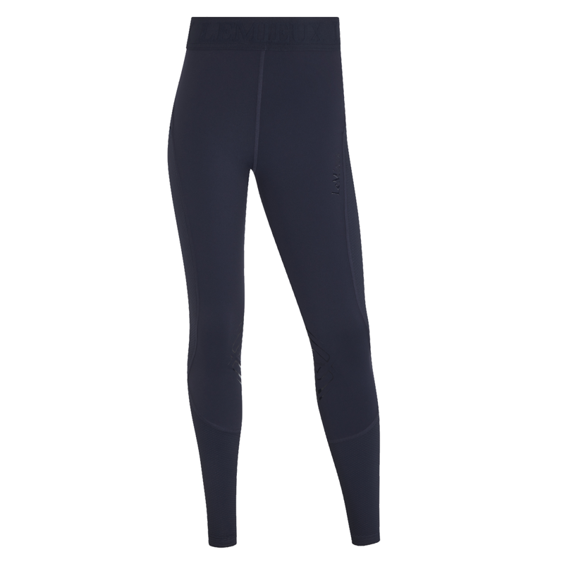 LeMieux Young Rider Lizzie Mesh Legging - Navy-1