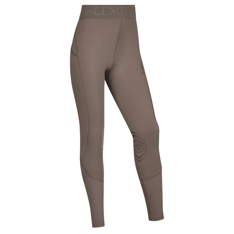 LeMieux Young Rider Lizzie Mesh Legging - Walnut