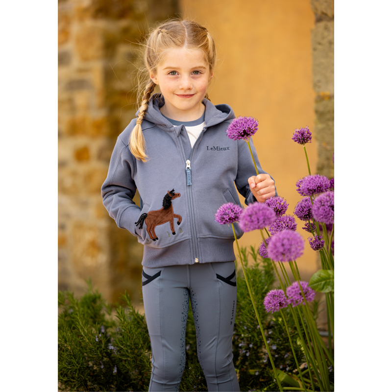 LeMieux Mini Pull On Breech - Jay Blue-2