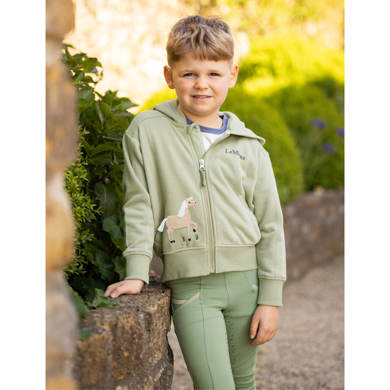 LeMieux Mini Pull On Breech - Thyme-2