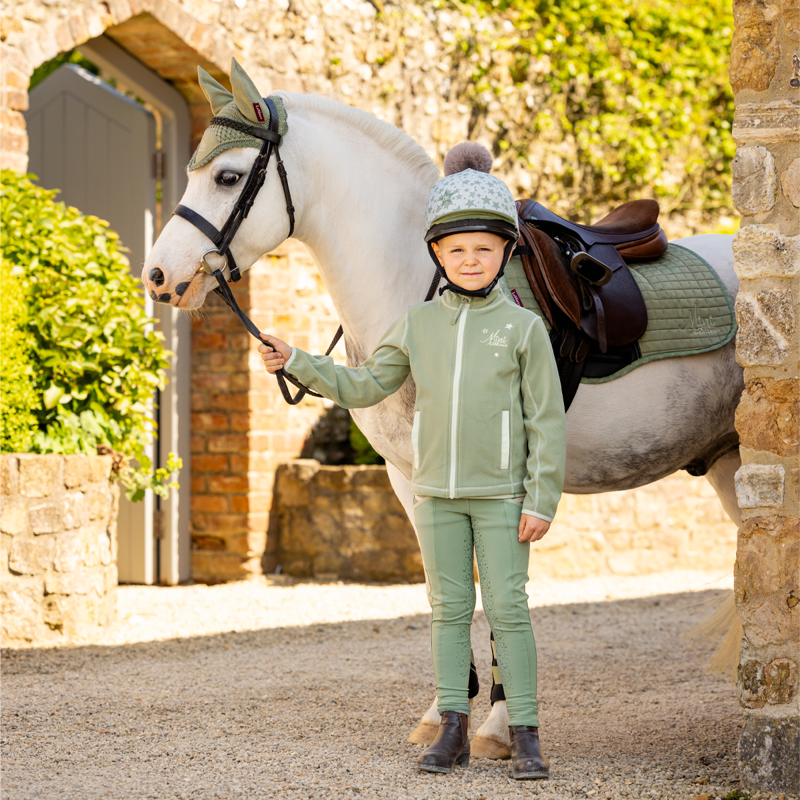 LeMieux Mini Pull On Breech - Thyme-3