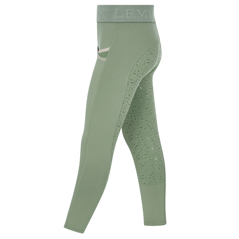 LeMieux Mini Pull On Breech - Thyme-1