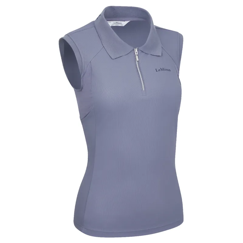 LeMieux Sleeveless Sport Polo - Jay Blue