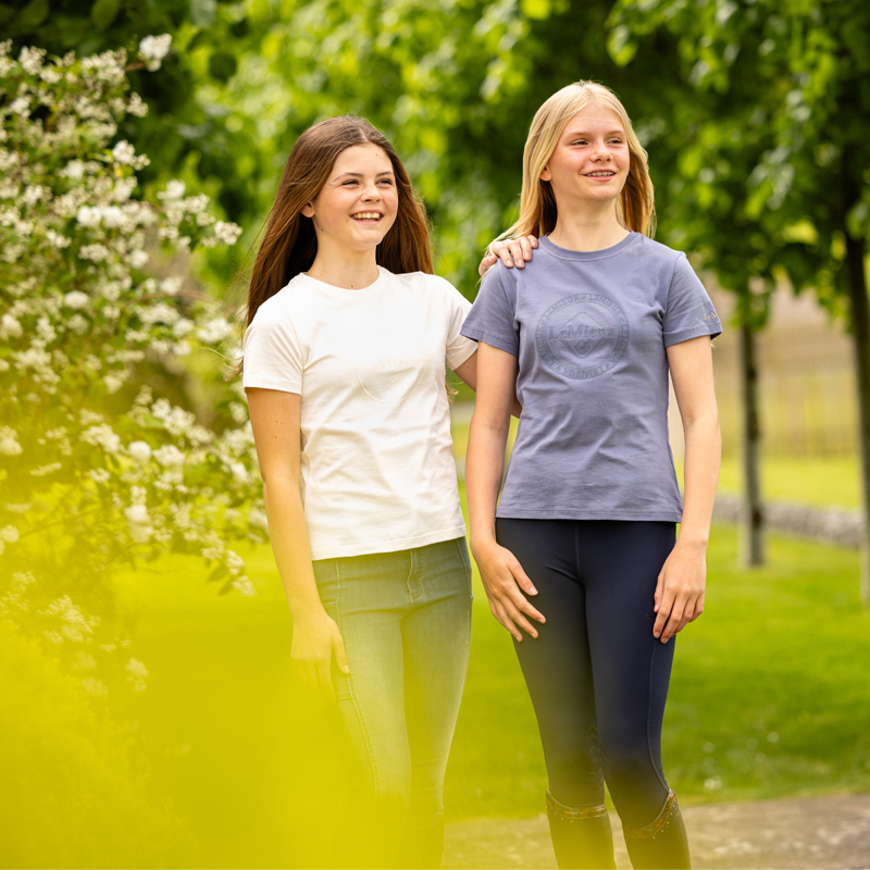 LeMieux Young Rider Arianna T-Shirt - Ecru-4