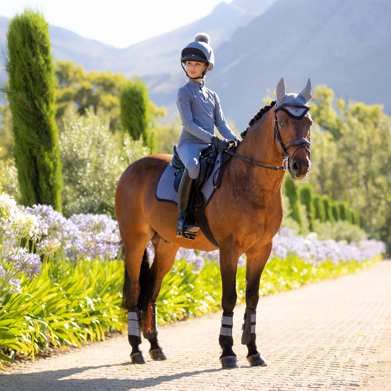 LeMieux Young Rider Base Layer - Jay Blue-5