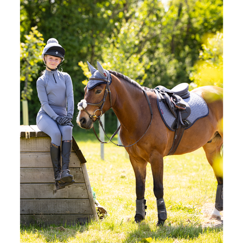 LeMieux Young Rider Base Layer - Jay Blue-4