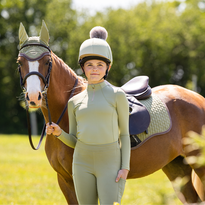 LeMieux Young Rider Base Layer - Fern-3
