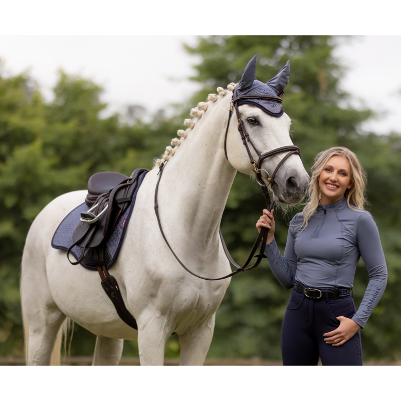 LeMieux Ladies Base Layer - Jay Blue-7