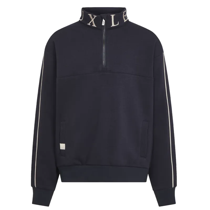 LeMieux Young Rider Kate Quarter Zip Sweater - Navy