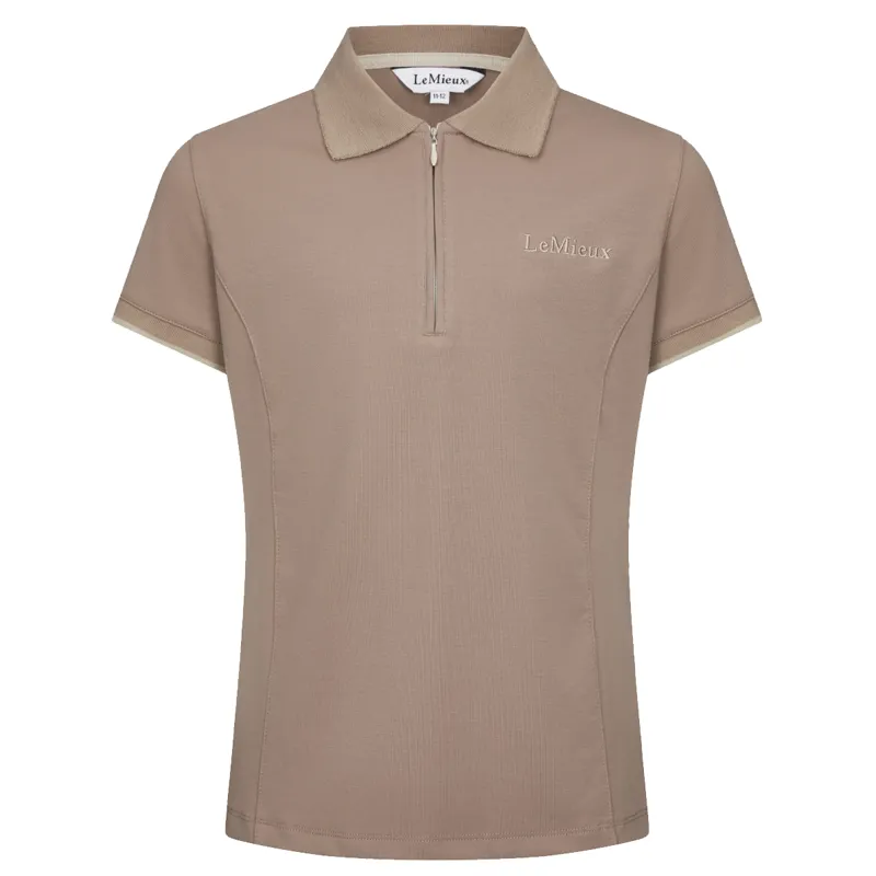 LeMieux Young Rider Polo Shirt - Mink