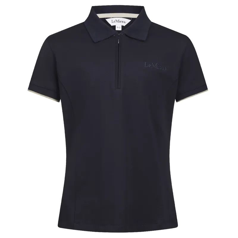 LeMieux Young Rider Polo Shirt - Navy