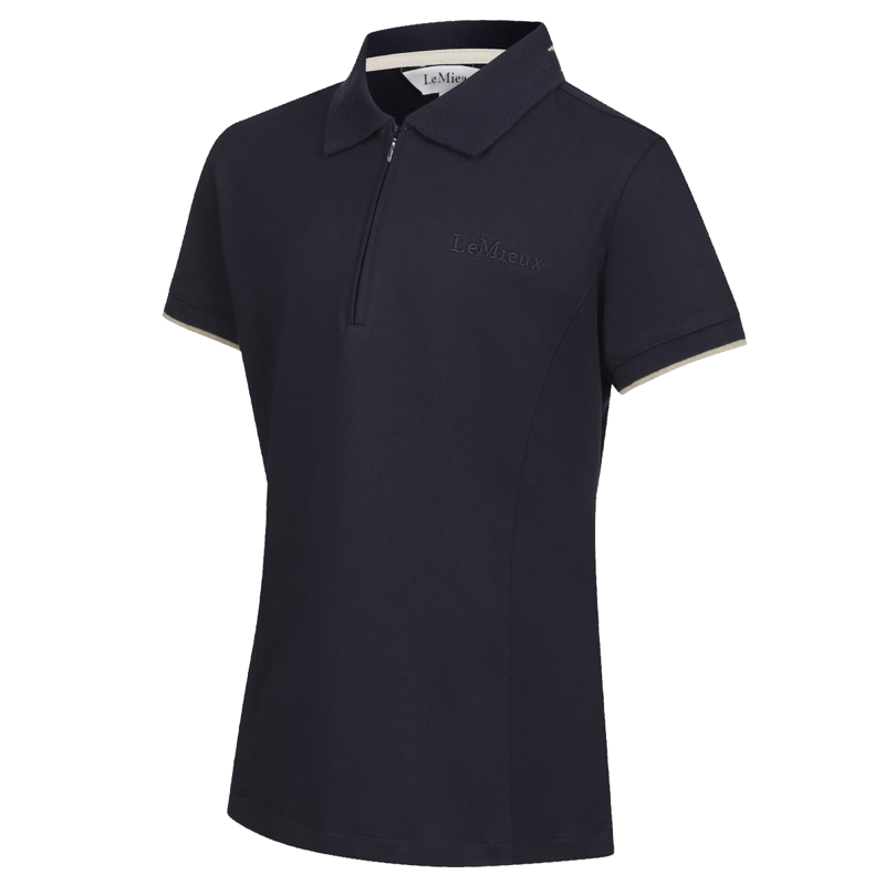 LeMieux Young Rider Polo Shirt - Navy-1