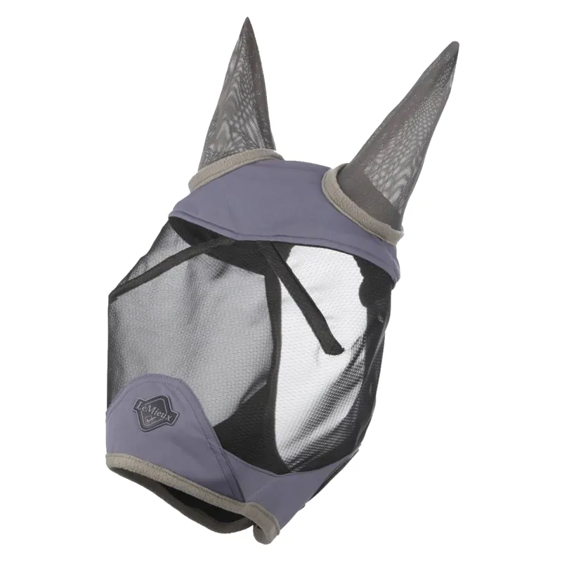 LeMieux Visor-Tek Half Fly Mask - Jay Blue