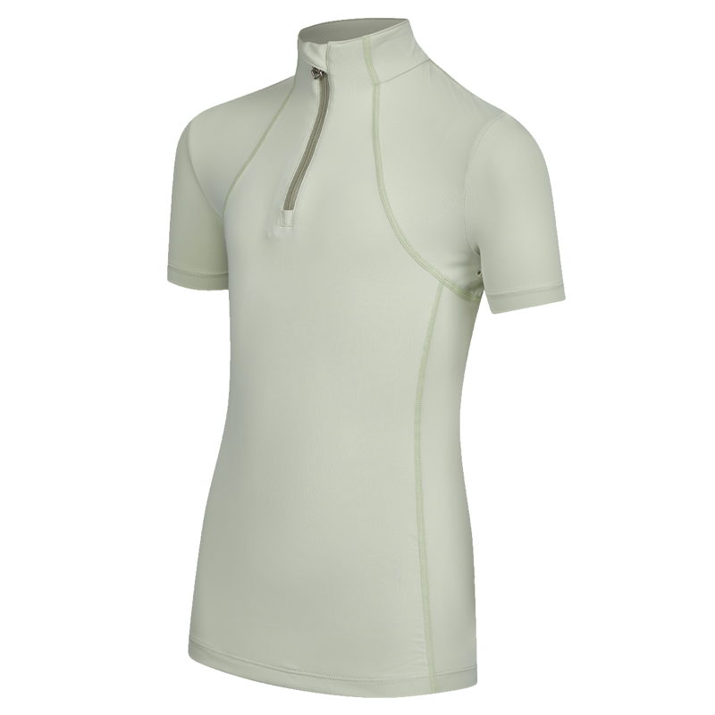 LeMieux Young Rider Short Sleeve Base Layer - Pistachio-1