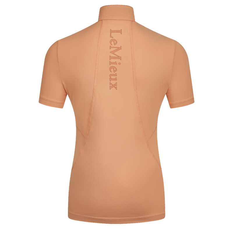 LeMieux Young Rider Short Sleeve Base Layer - Sherbet-2