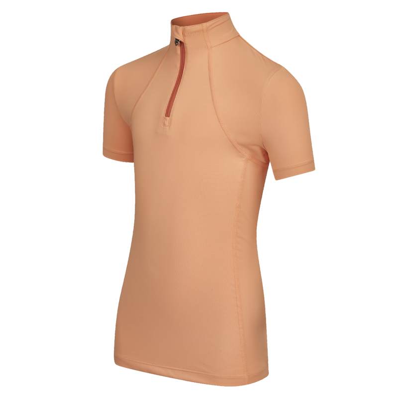 LeMieux Young Rider Short Sleeve Base Layer - Sherbet-1