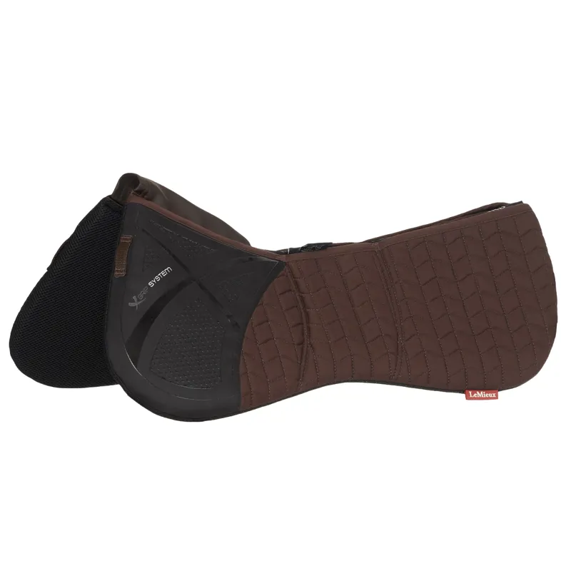 LeMieux Prosorb 3 Pocket Quilted Half Pad - Brown