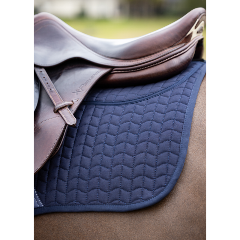 LeMieux Prosorb Plain 2 Pocket Close Contact Square Large - Navy-2