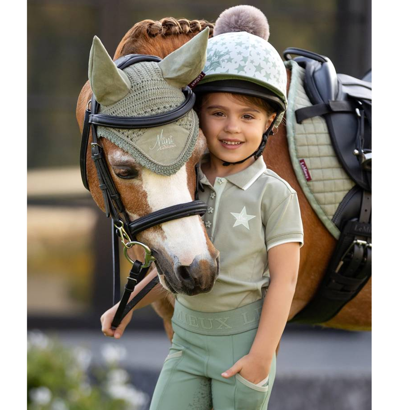 LeMieux Mini Fly Hood - Fern-2