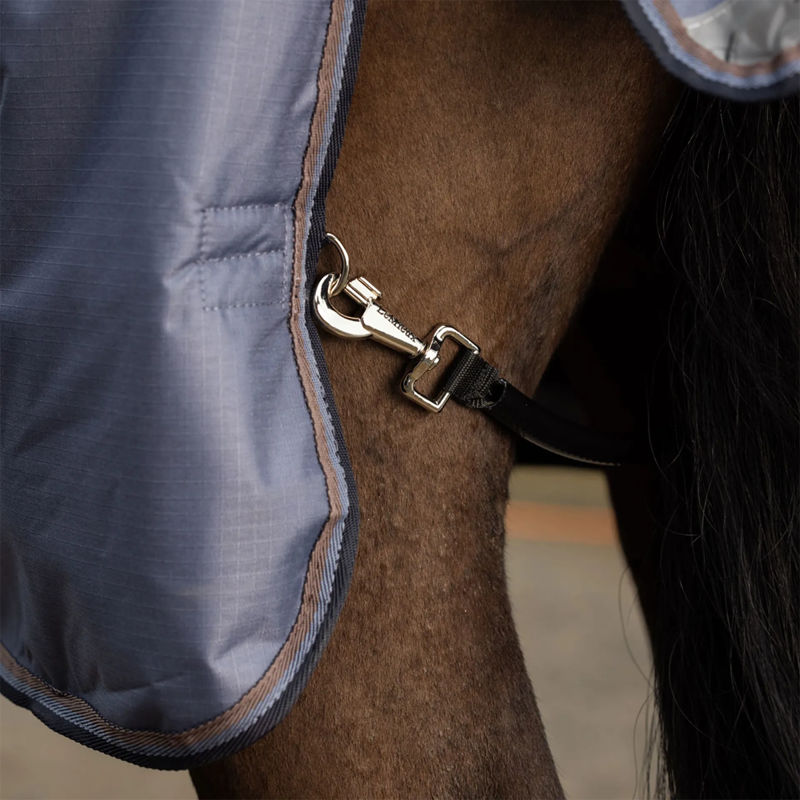 LeMieux Arika 600D Ripstop 50g Turnout Rug - Jay Blue-3