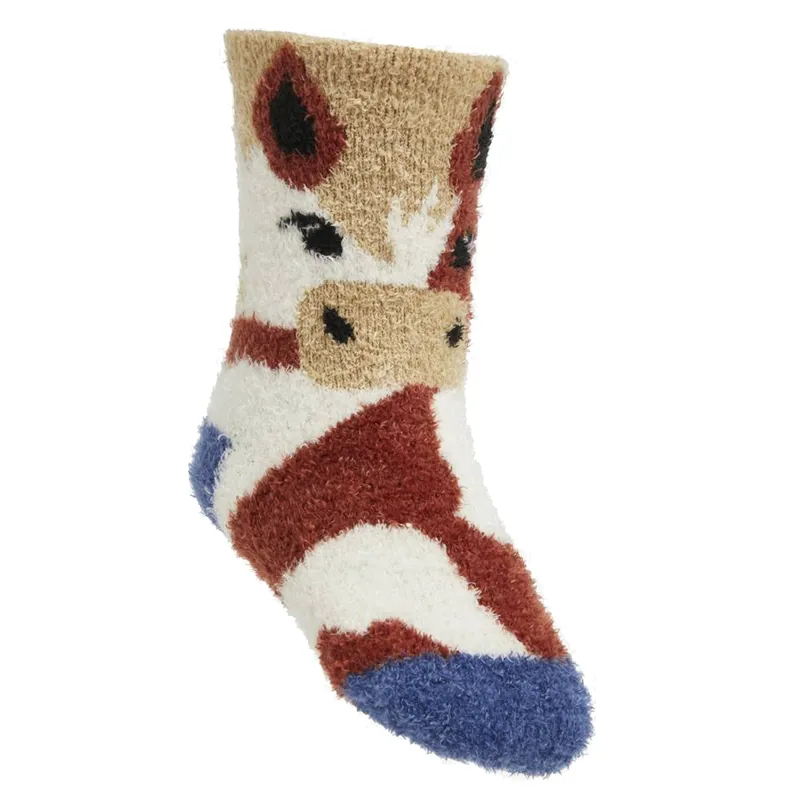 LeMieux Mini Fluffy Character Socks - Flash