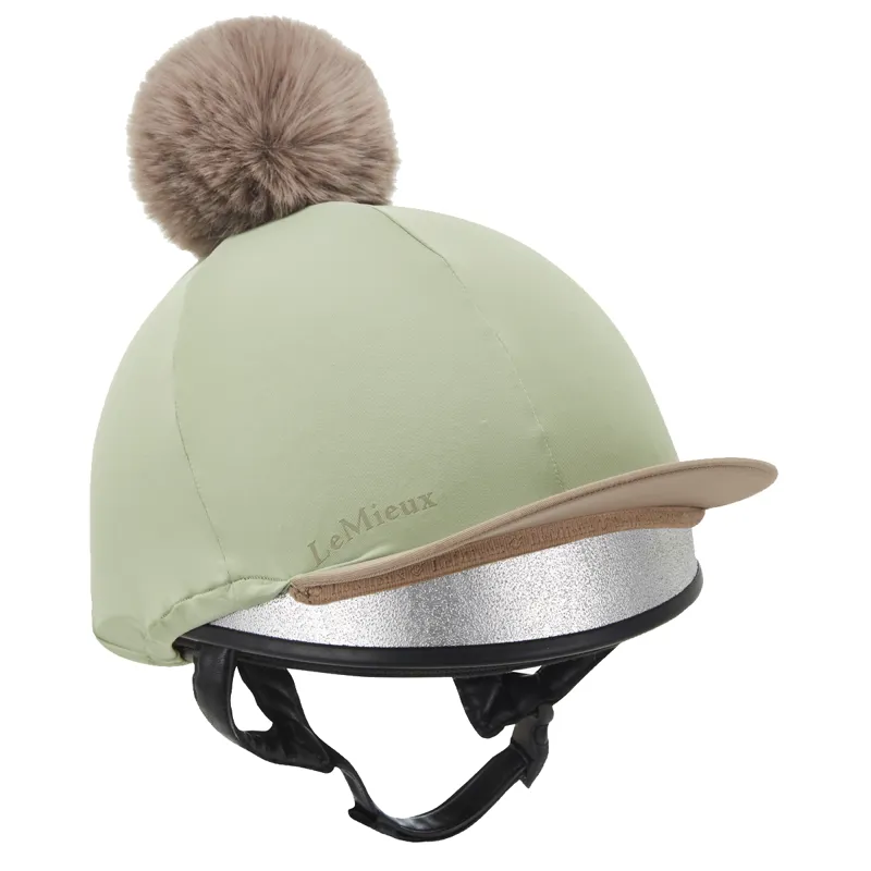 LeMieux Pom Hat Silk - Fern