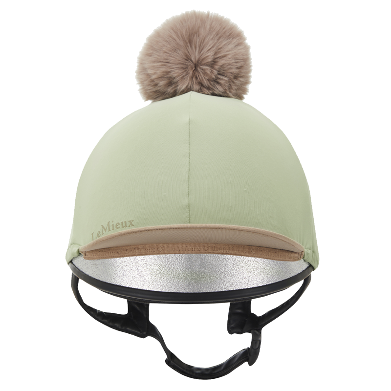 LeMieux Pom Hat Silk - Fern-1