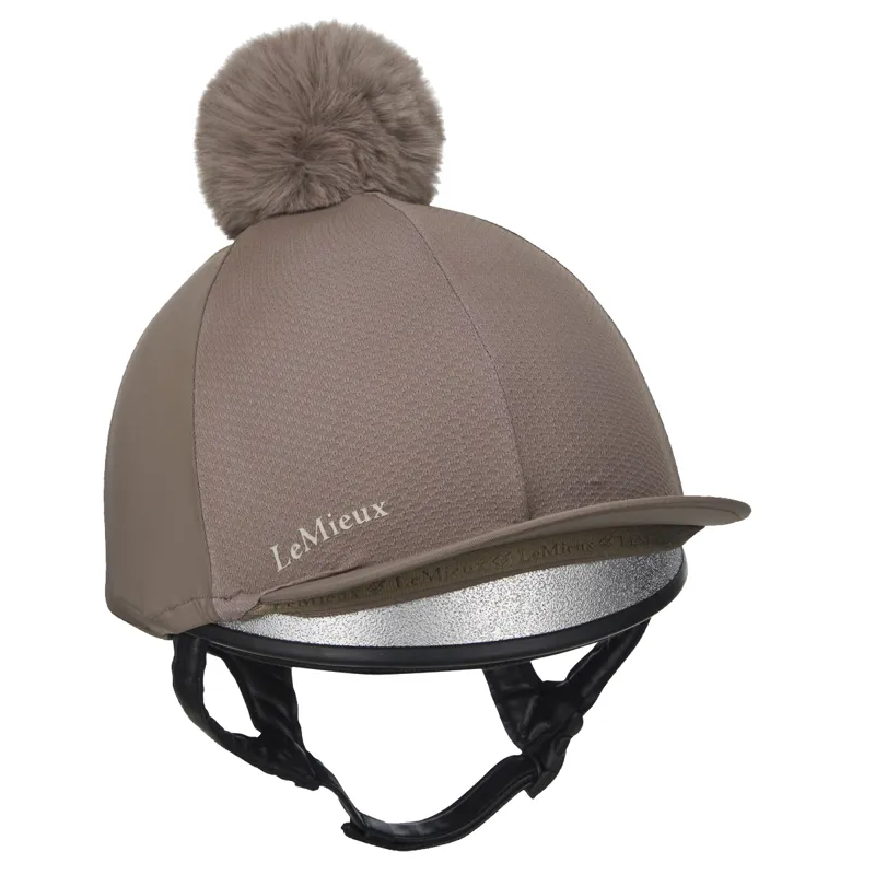 LeMieux Mesh Hat Silk - Walnut