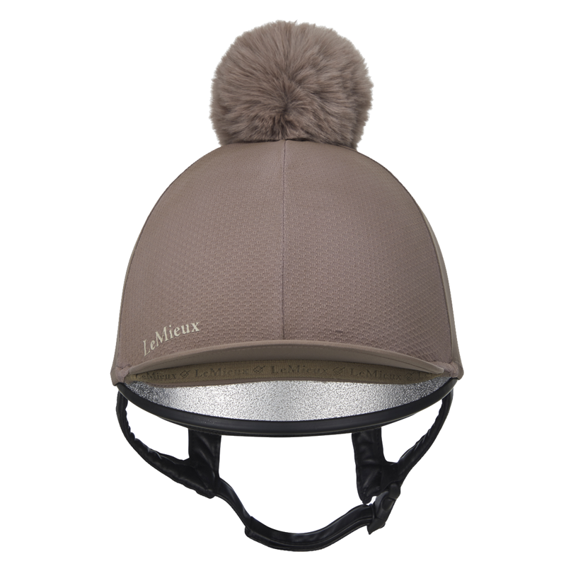 LeMieux Mesh Hat Silk - Walnut-1