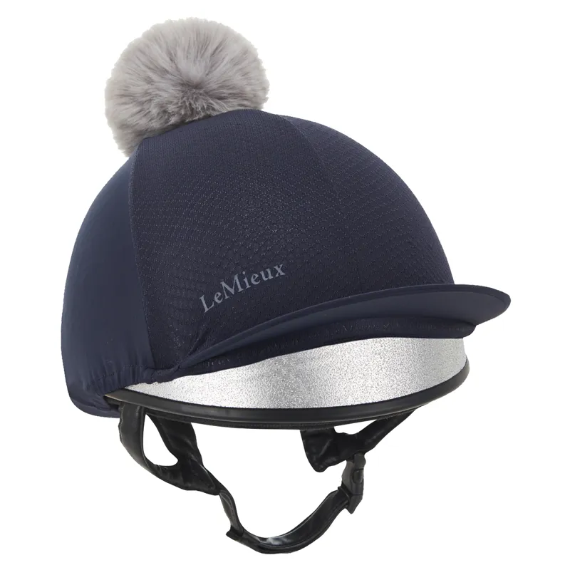 LeMieux Mesh Hat Silk - Navy
