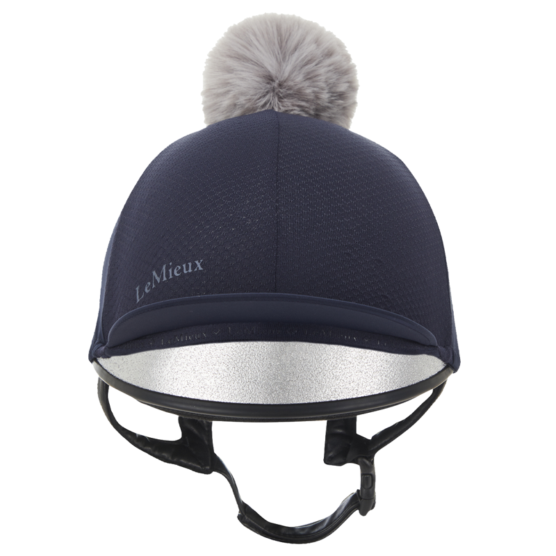 LeMieux Mesh Hat Silk - Navy-1