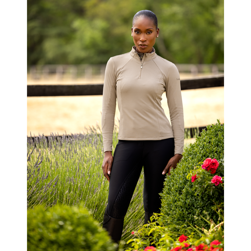 LeMieux Alice Quarter Zip - Mink-8