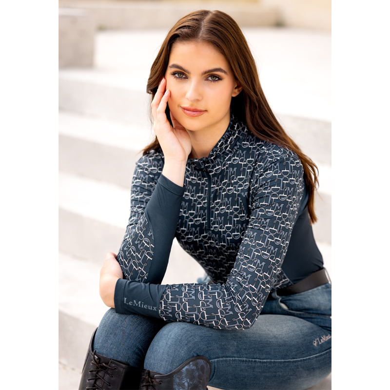 LeMieux Florence Base Layer - Navy-5