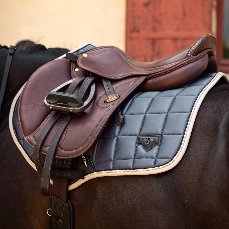 LeMieux Loire Classic Close Contact Square - Jay Blue-1