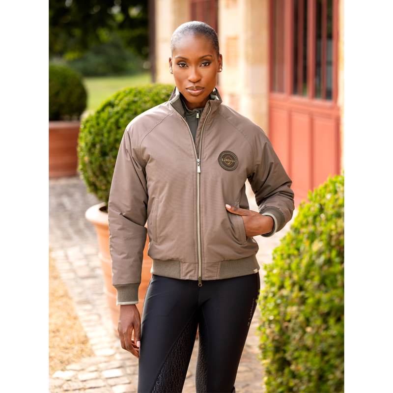 LeMieux Ladies Elite Crew Jacket - Walnut-7